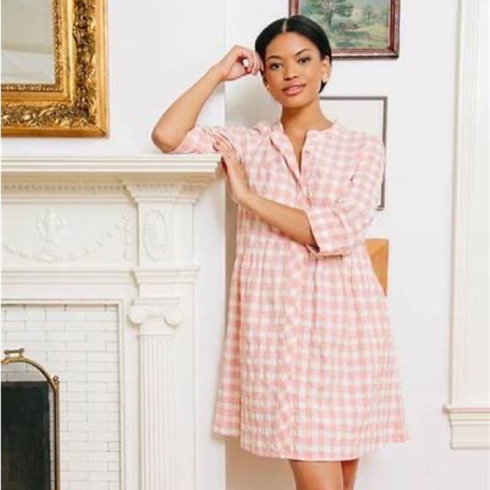 Tuckernuck Royal shirt dress